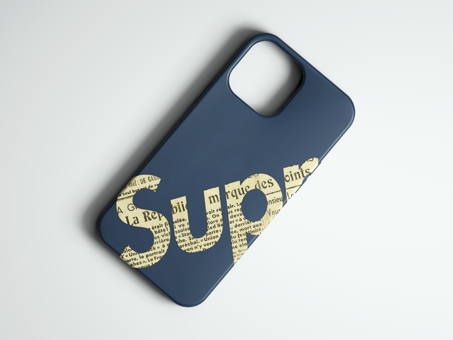 Supreme Newspaper (Blue)