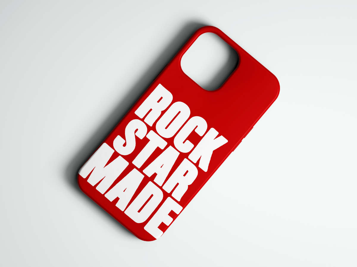 Rockstar Made yazılı telefon kılıfı