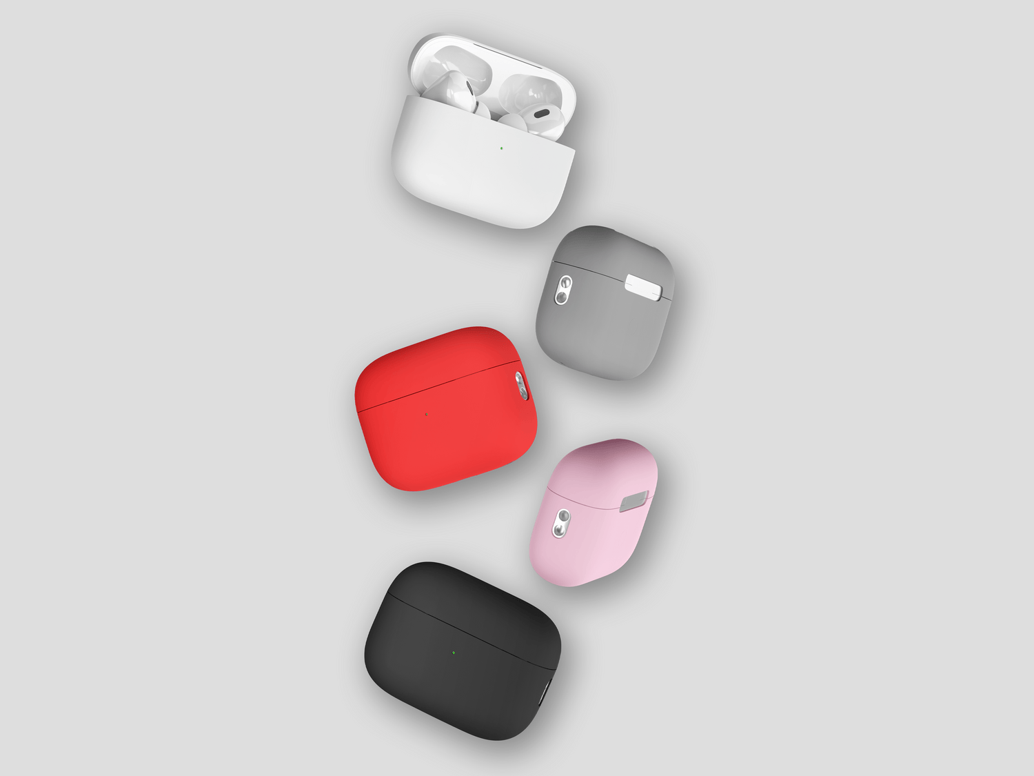 Airpods Basic Silikon Kılıflar - dedecasetr
