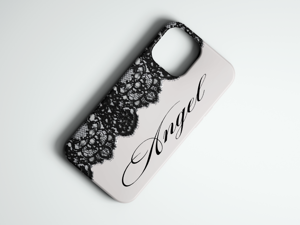 Angel Lace dantel desenli telefon kılıfı