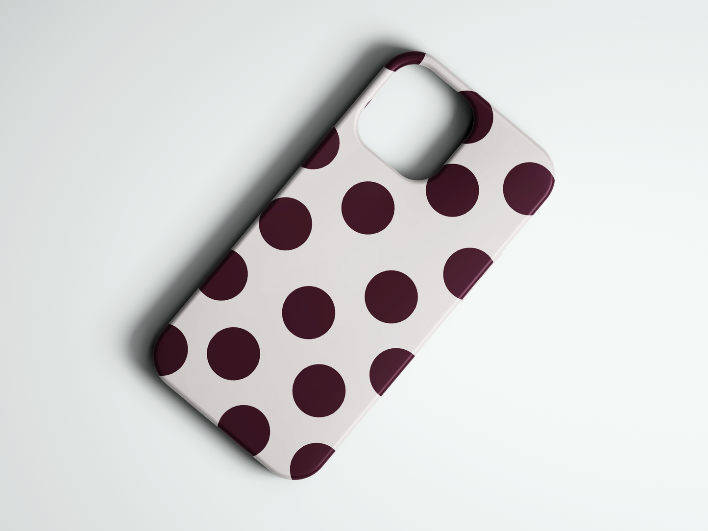 Bold Polka - White