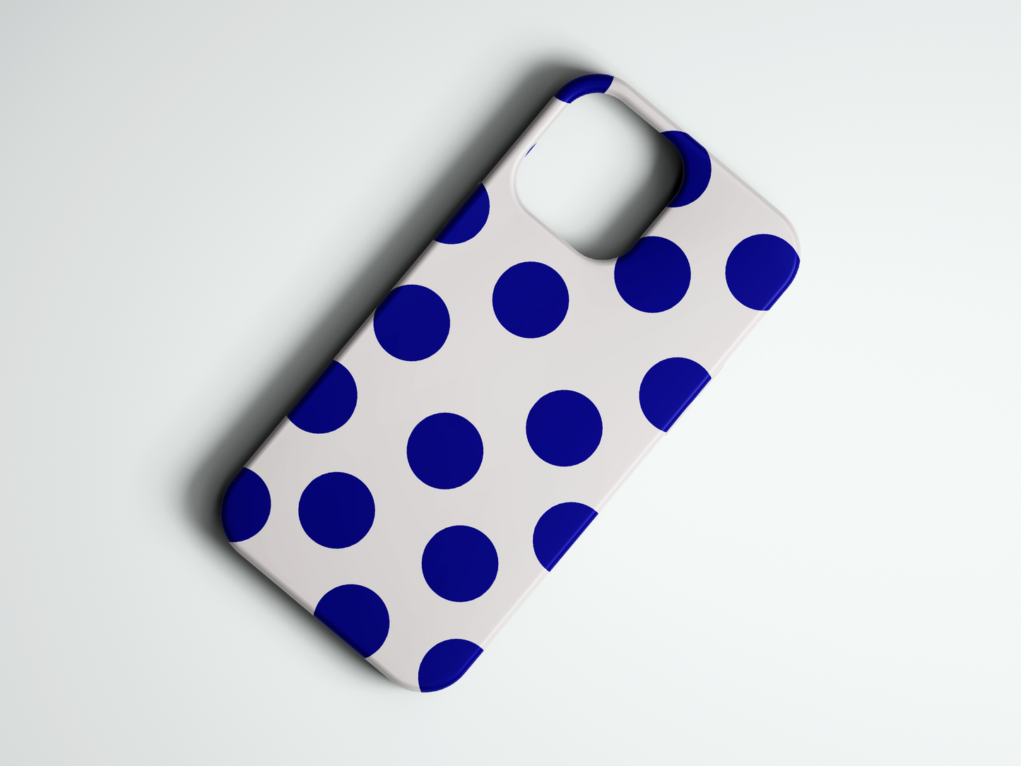 Bold Polka - White