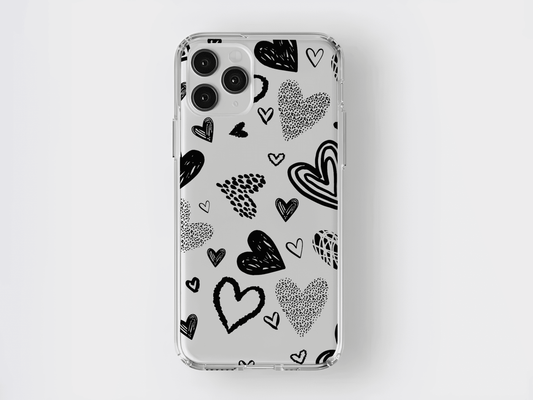 Hearts (Şeffaf)