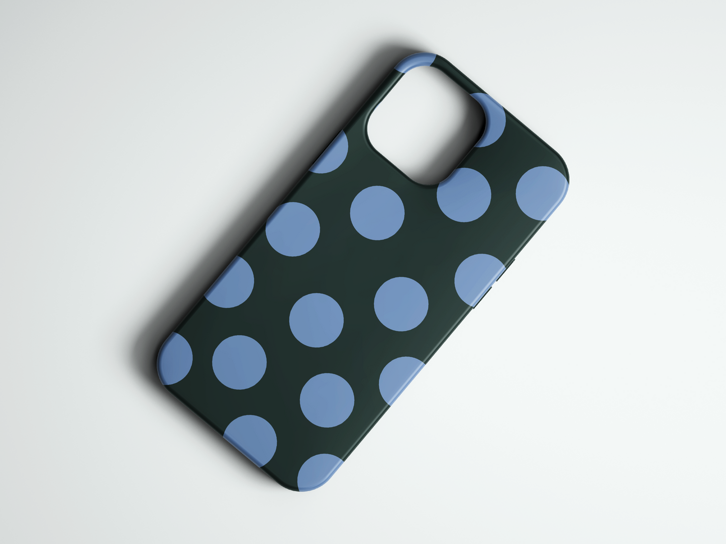 Bold Polka - Dark Green