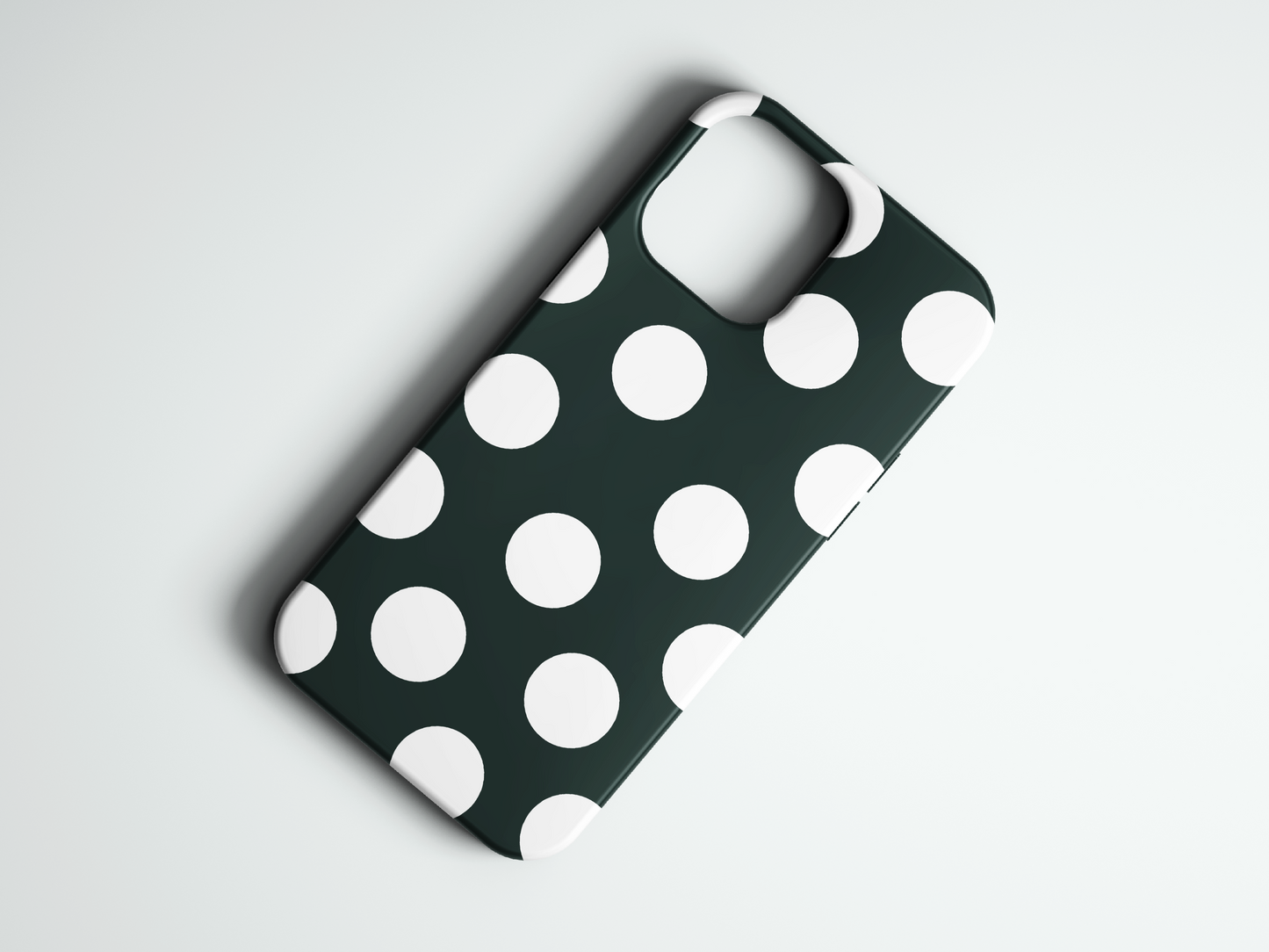 Bold Polka - Dark Green