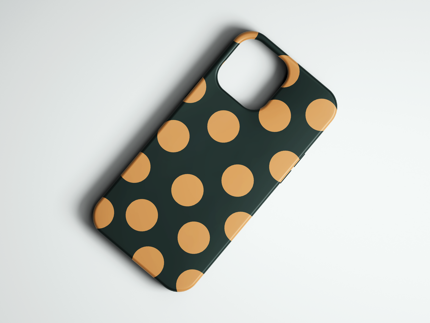 Bold Polka - Dark Green