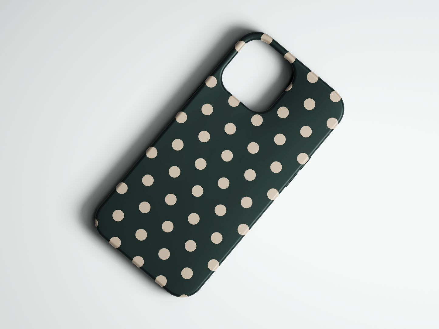 Classic Polka - Dark Green