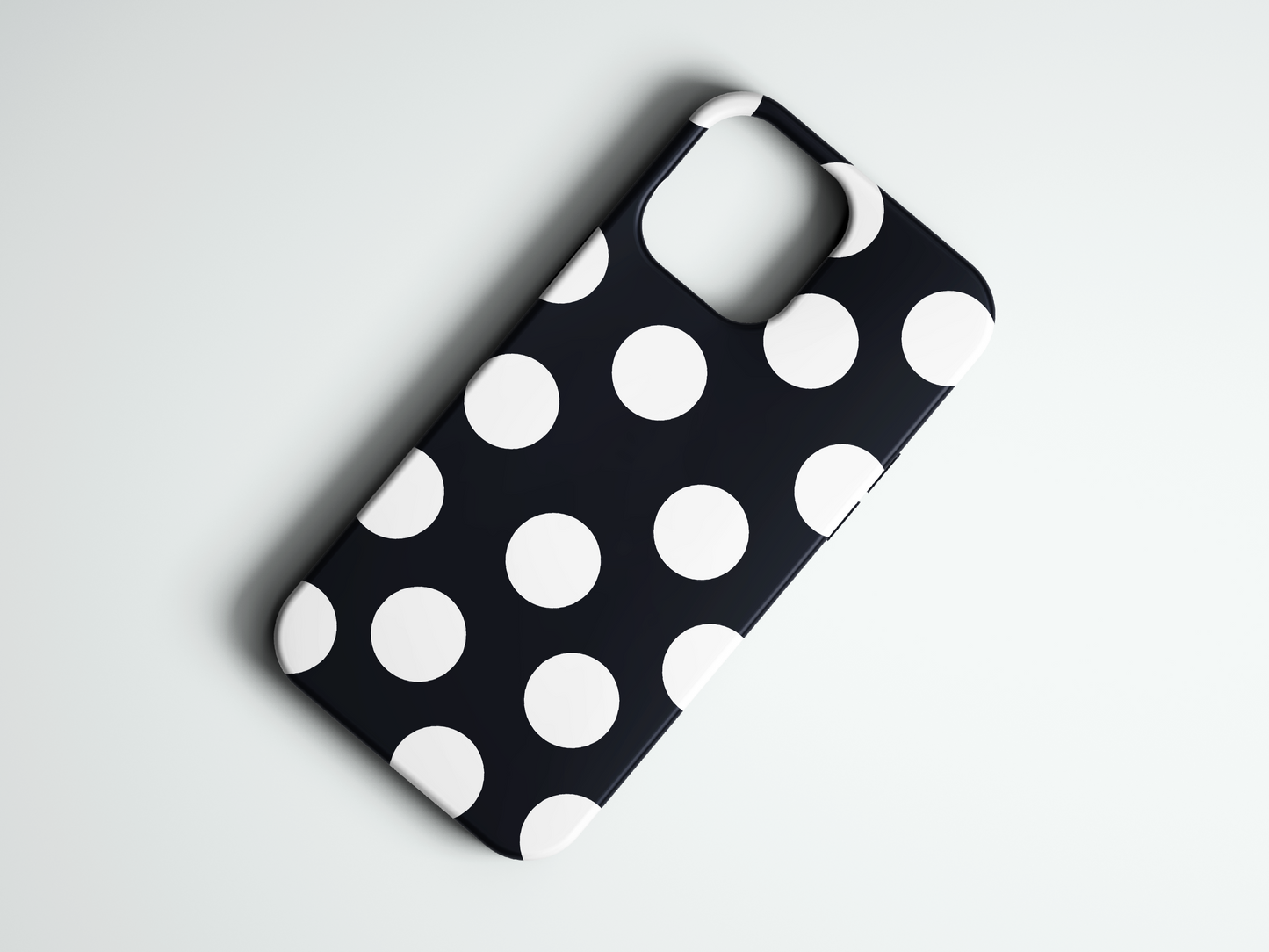 Bold Polka - Midnight Blue