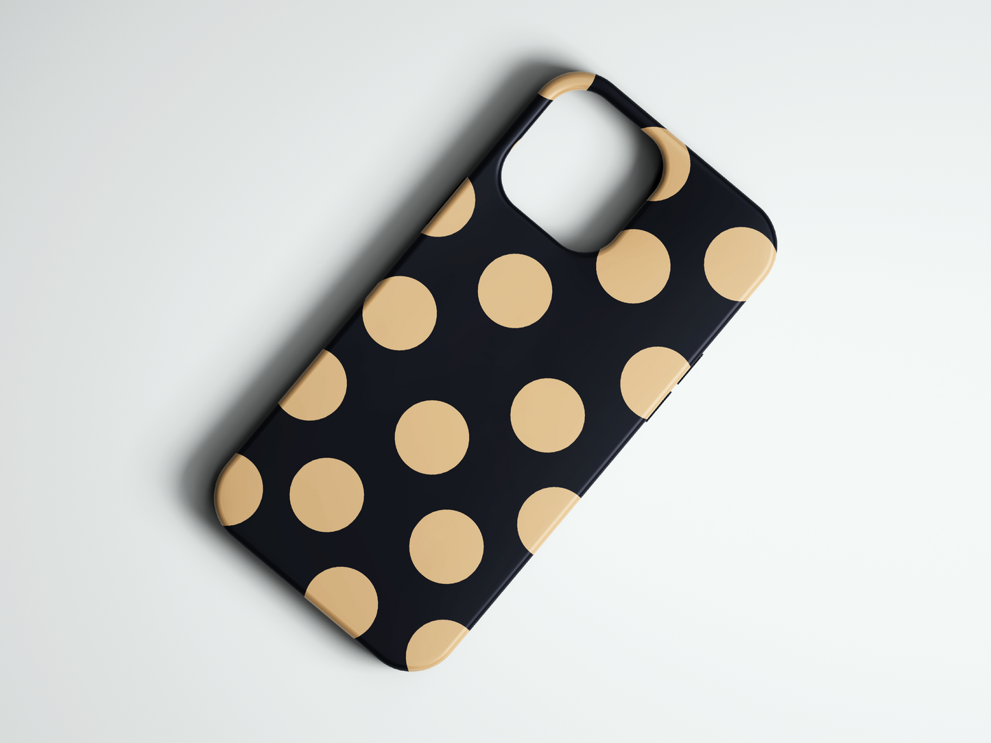 Bold Polka - Midnight Blue