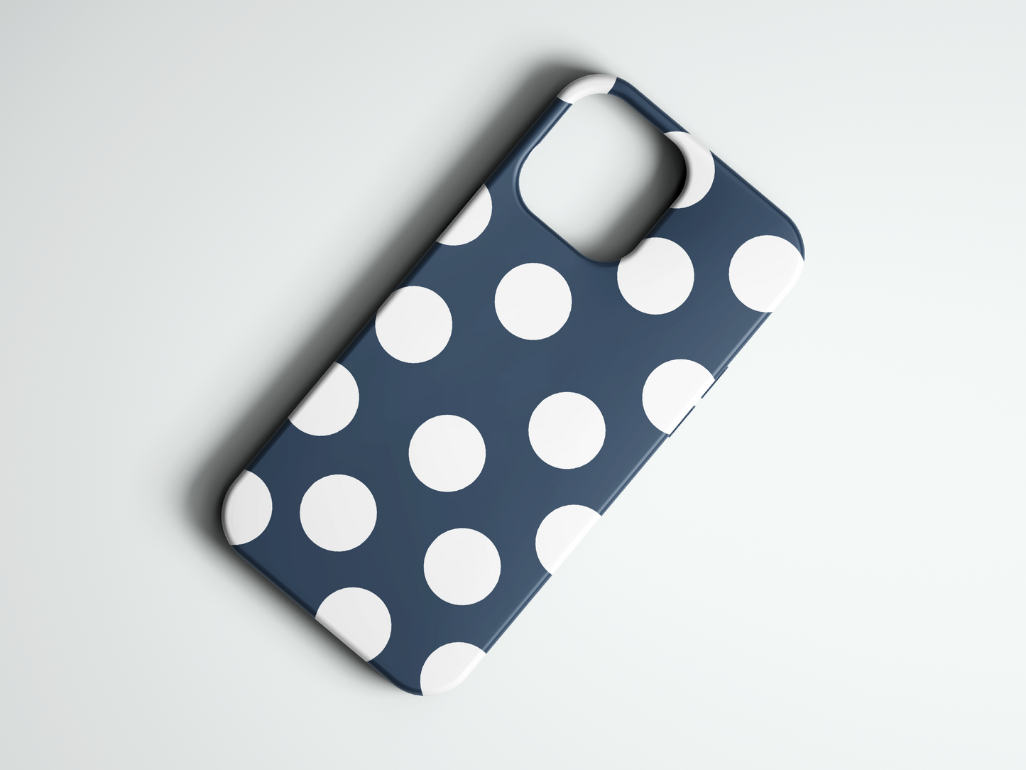 Bold Polka - Dark Blue