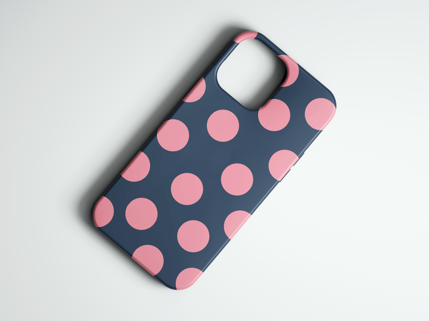 Bold Polka - Dark Blue