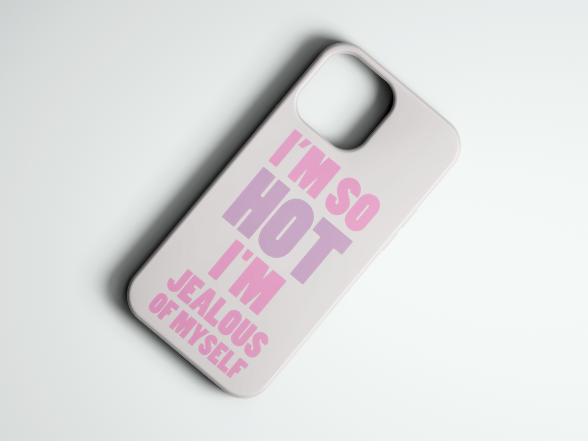 So Hot yazılı telefon kılıfı